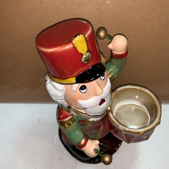 Yankee Candle Christmas Nutcracker Drummer Ceramic Tealight Holder - Picture 6 of 7
